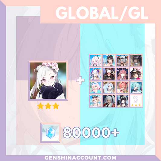 Blue Archive Mutsuki (New Year) META 3-Star Pyroxene Limited Starter Account ( Global )