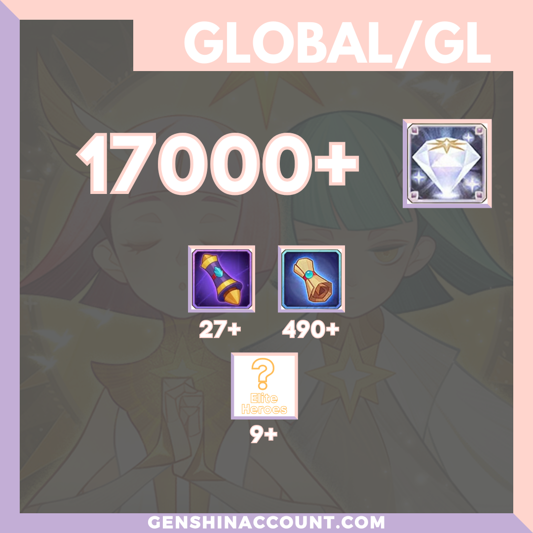 AFK Arena Diamonds Starter Account - Selection 1  ( Global )