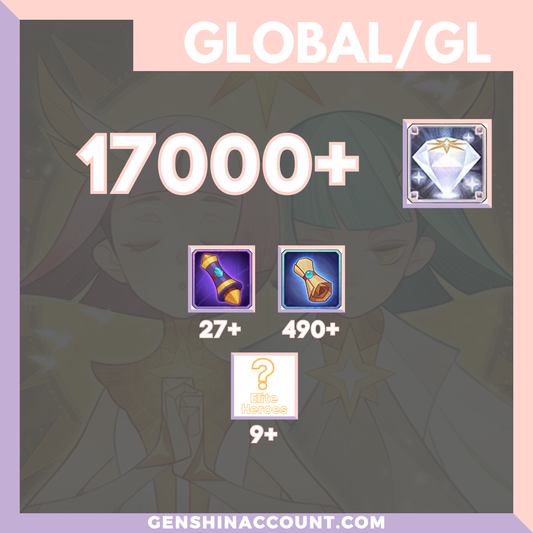 AFK Arena Diamonds Starter Account - Selection 1  ( Global )