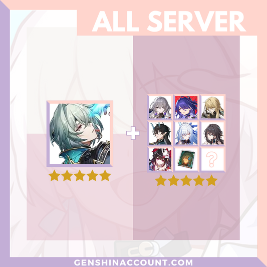 Honkai: Star Rail Anaxa HSR Starter Account ( America | Europe | Asia )