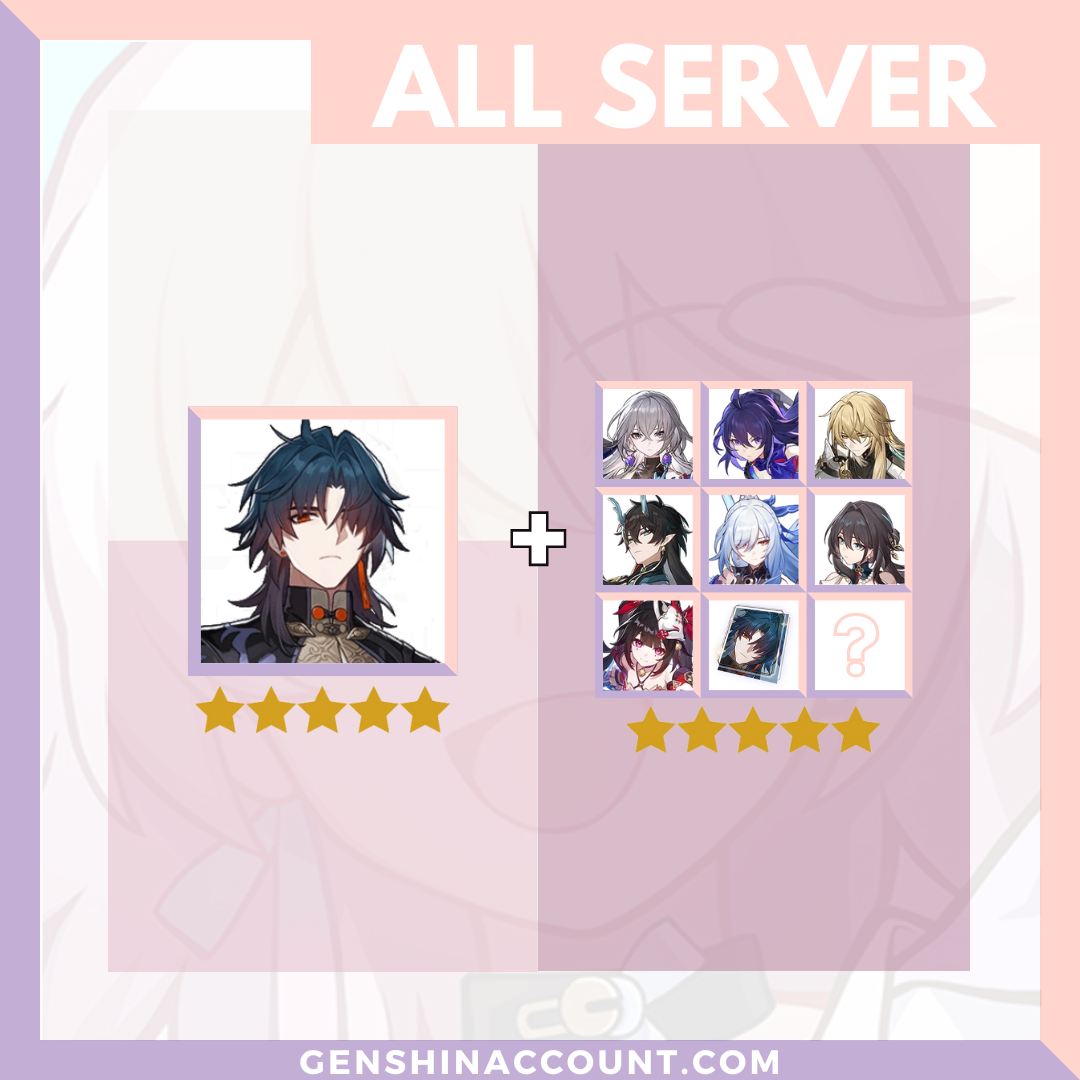 Honkai: Star Rail Blade HSR Starter Account ( America | Europe | Asia )