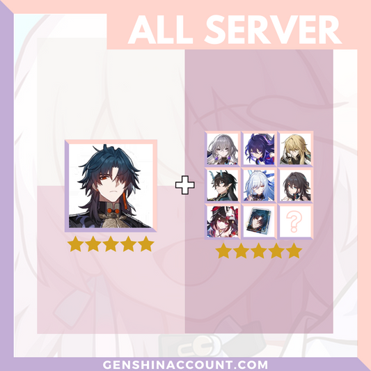 Honkai: Star Rail Blade HSR Starter Account ( America | Europe | Asia )