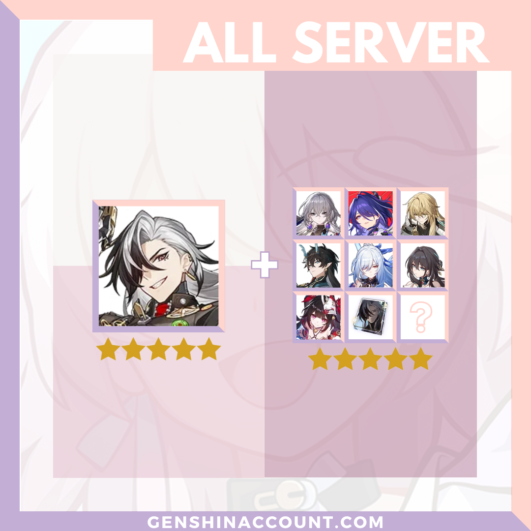Honkai: Star Rail Boothill HSR Starter Account ( America | Europe | Asia )