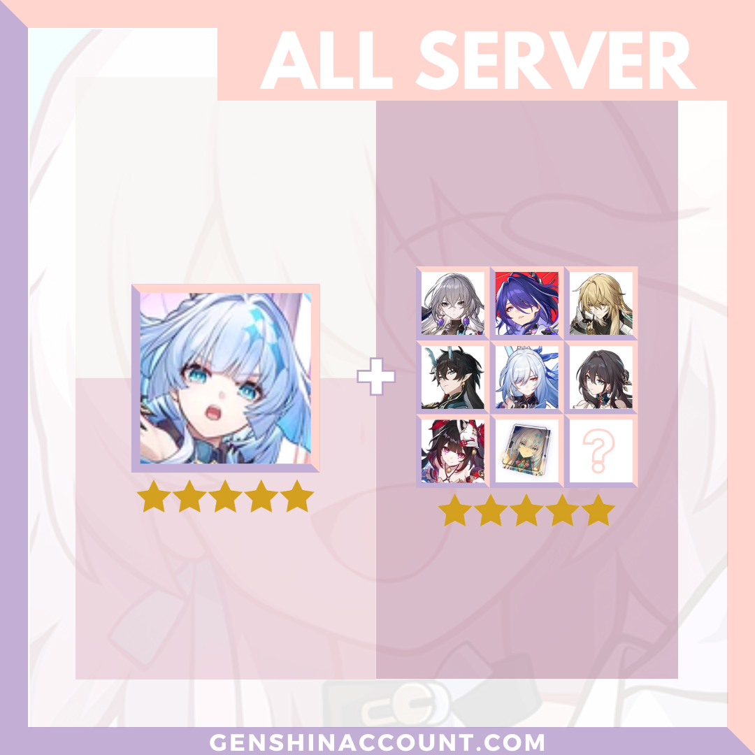 Honkai: Star Rail Cerydra HSR Starter Account ( America | Europe | Asia )
