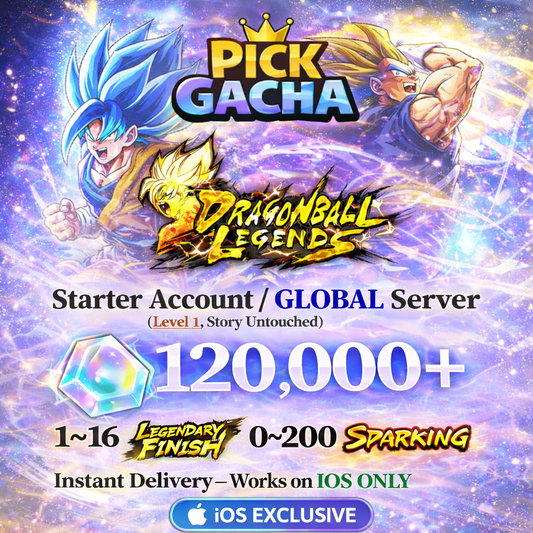 Dragon Ball Legends Farmed Account [iOS]