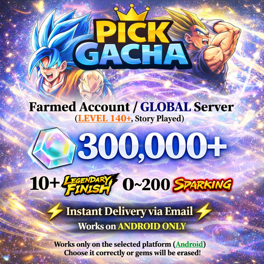 Dragon Ball Legends Farmed Account [Android]