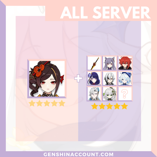 Genshin Impact Chiori Account ( America | Europe | Asia )