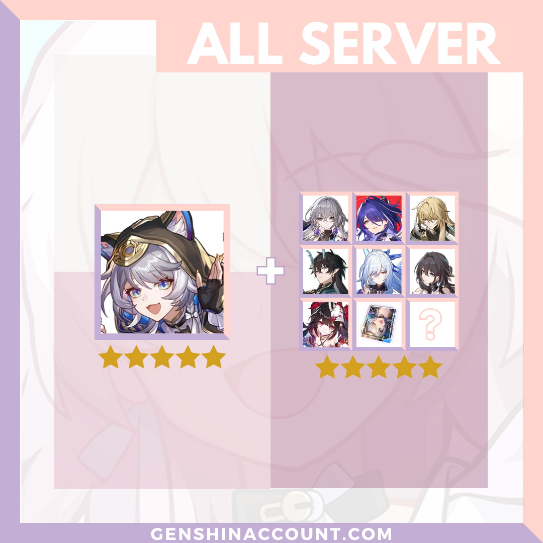 Honkai: Star Rail Cipher HSR Starter Account ( America | Europe | Asia )