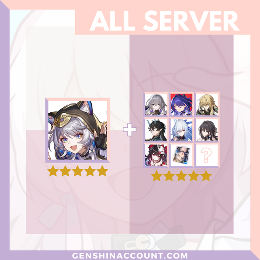 Honkai: Star Rail Cipher HSR Starter Account ( America | Europe | Asia )