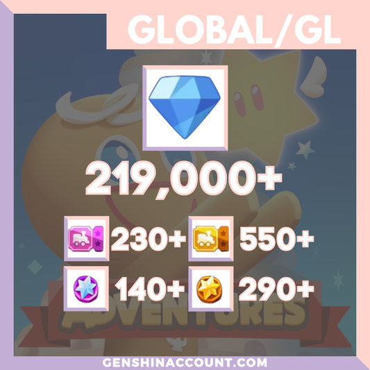CookieRun: Tower of Adventures Gacha Starter Account ( Global )