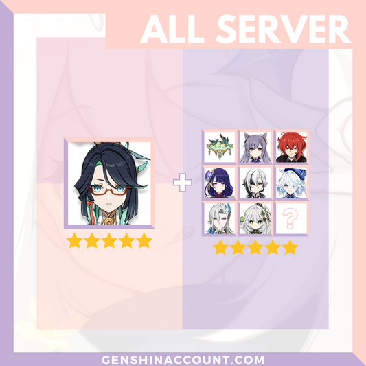 Genshin Impact Xianyun Account ( America | Europe | Asia )