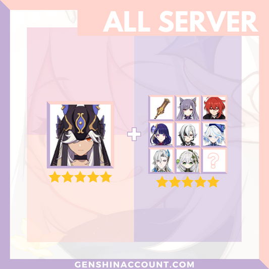 Genshin Impact Cyno Account ( America | Europe | Asia )