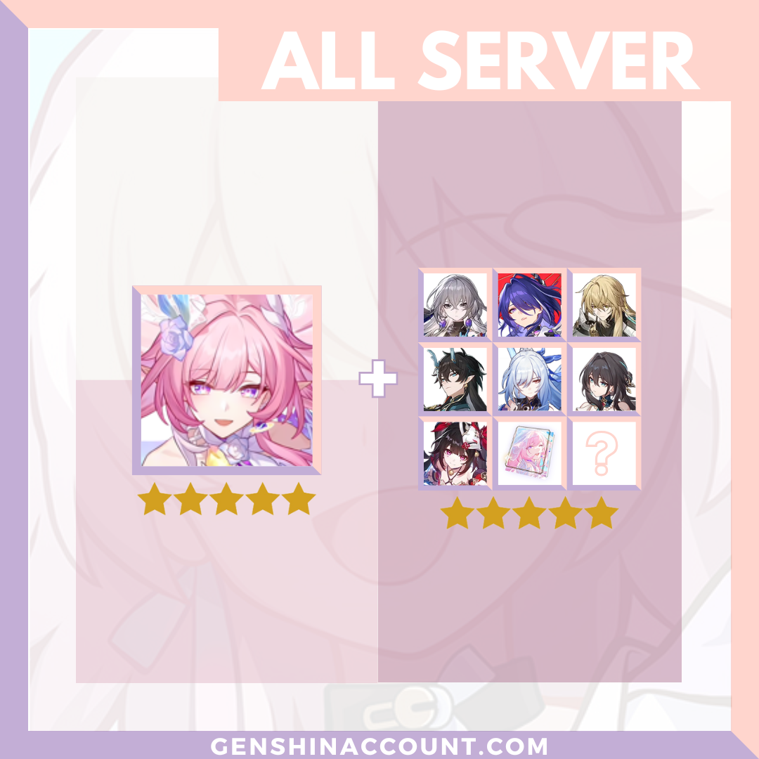 Honkai: Star Rail Cyrene HSR Starter Account ( America | Europe | Asia )