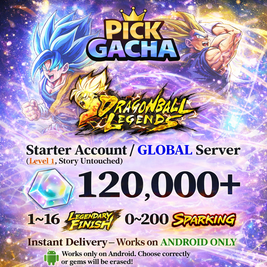 Dragon Ball Legends Starter Account [Android]