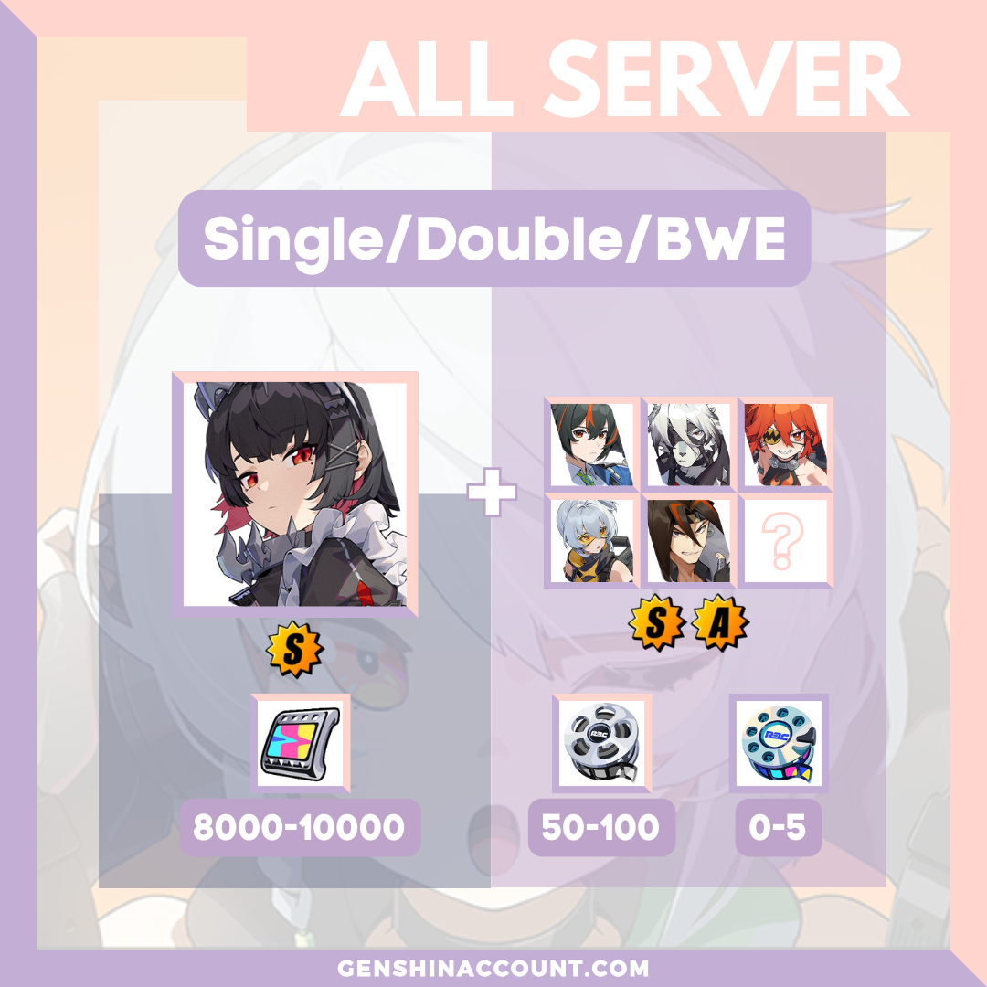 Zenless Zone Zero Ellen Joe Farmed Starter Account ( All Server )