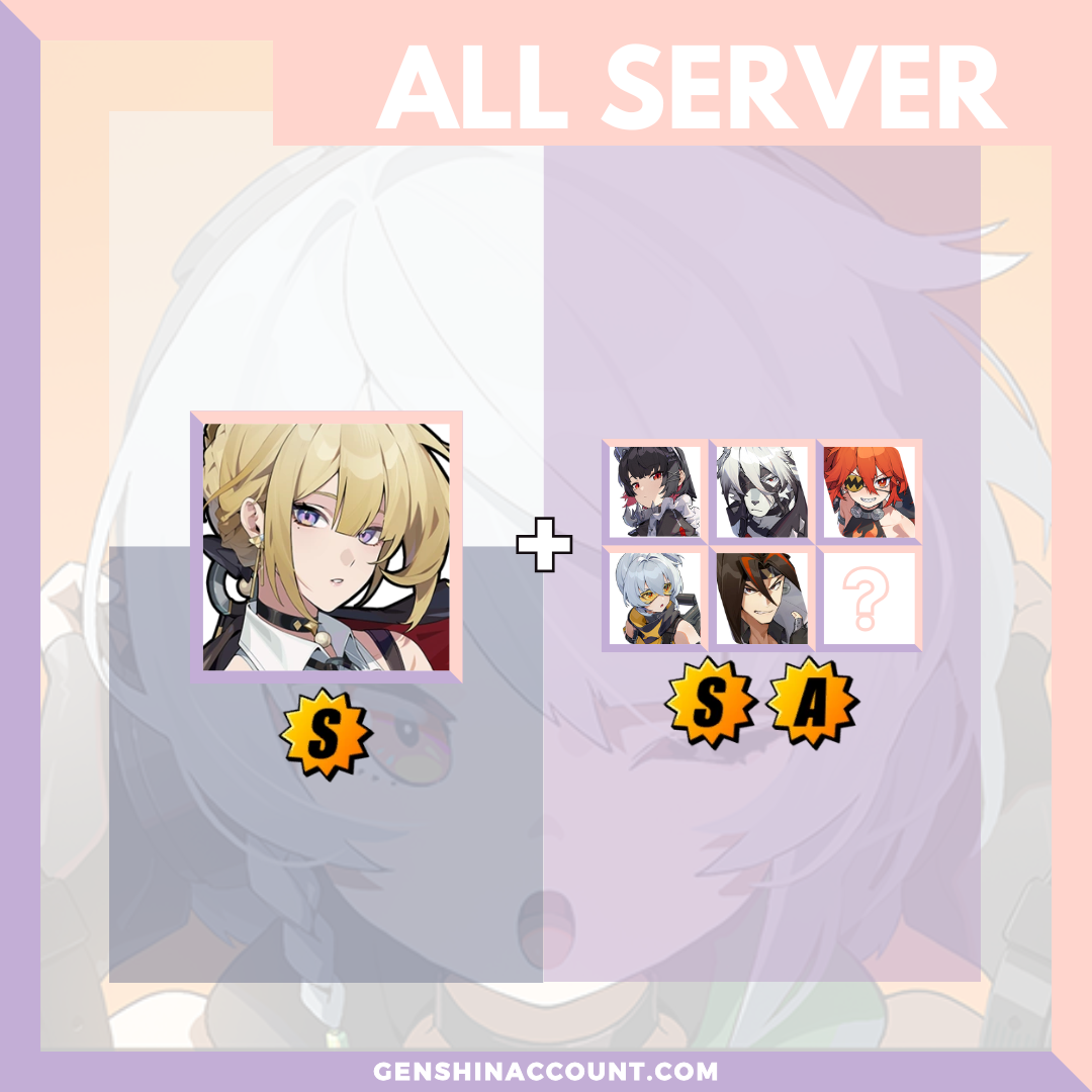 Zenless Zone Zero Evelyn Starter Account ( All Server )