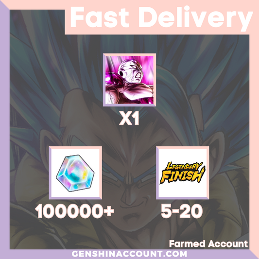 DRAGON BALL LEGENDS - UL Final Form Frieza: Full Power Farmed Starter Account ( Global | Android | iOS)