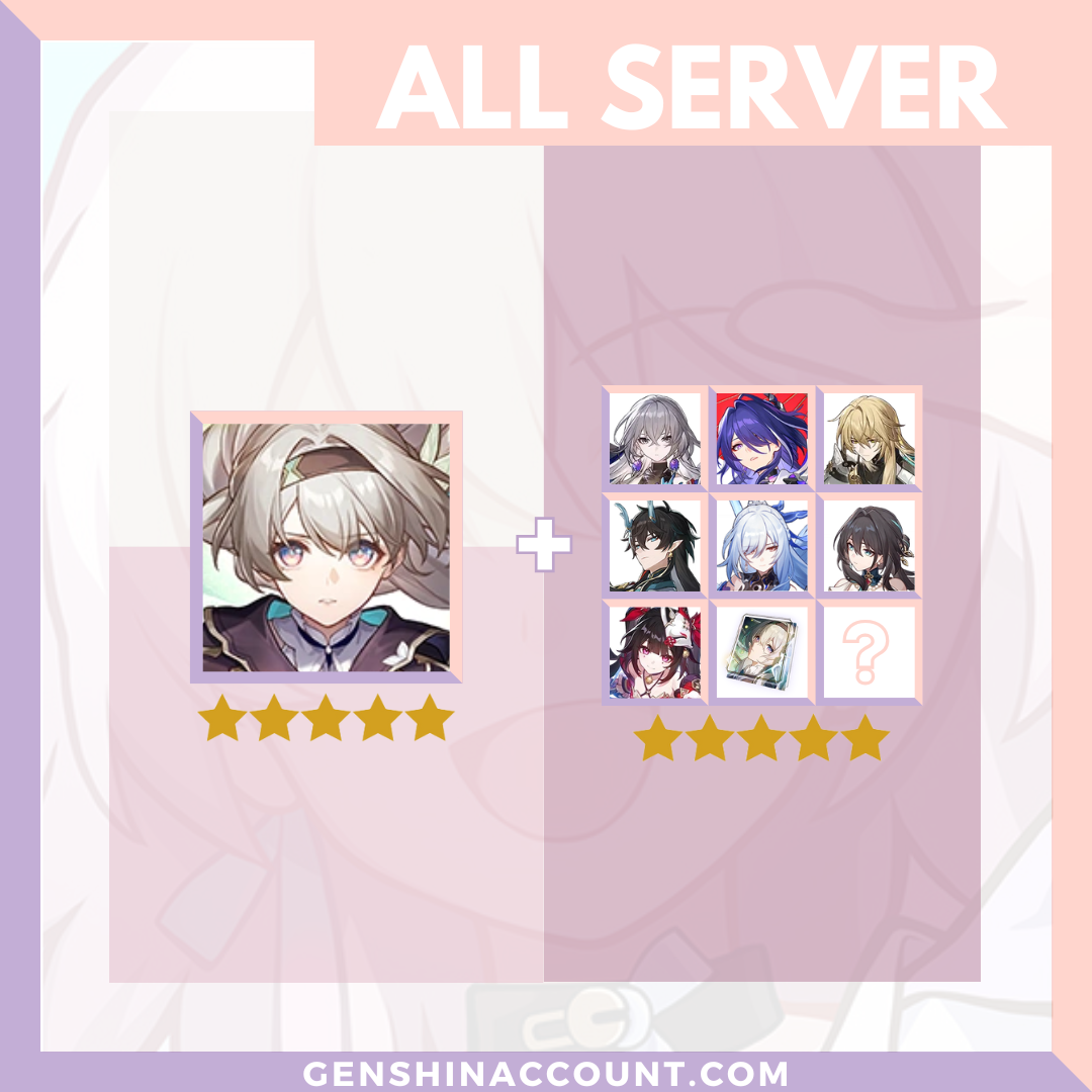 Honkai: Star Rail Firefly HSR Starter Account ( America | Europe | Asia )