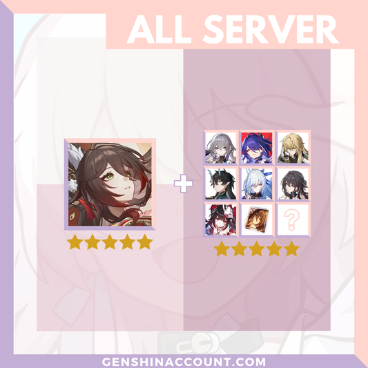 Honkai: Star Rail Fugue HSR Starter Account ( America | Europe | Asia )