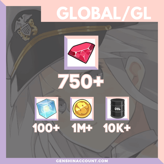 Azur Lane Gacha Starter Account ( Global )