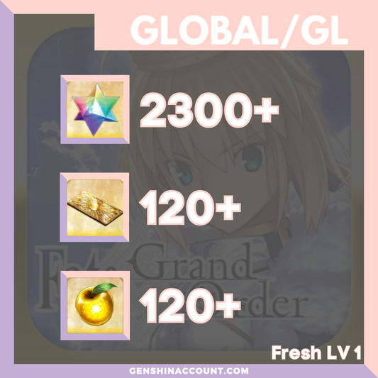 FGO Fate/Grand Order Farmed Starter Account ( NA/English )