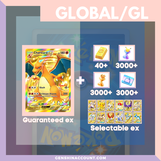 Pokémon TCG Pocket Charizard EX Starter Account ( Global )