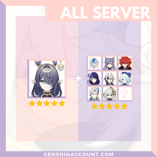 Genshin Impact Lauma Account ( America | Europe | Asia )