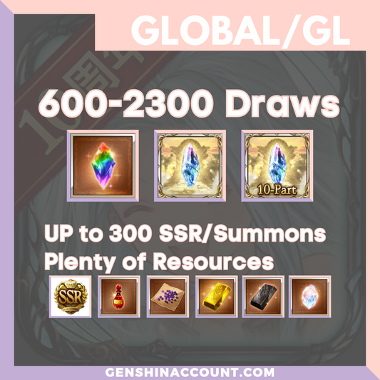 Granblue Fantasy Crystals Starter Account - Selection 1  ( Global )
