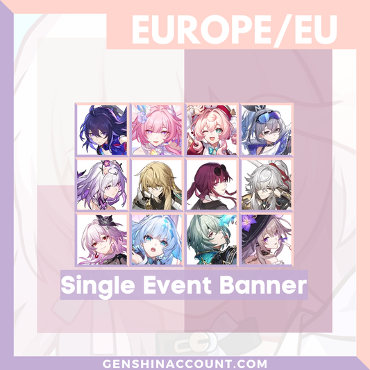 Honkai: Star Rail Banner HSR Starter Account ( Europe )