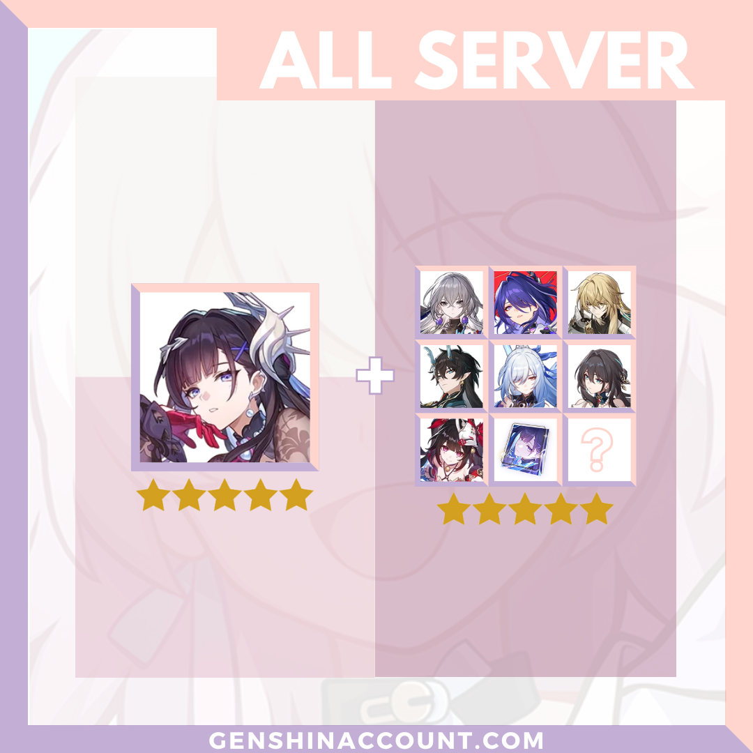 Honkai: Star Rail Hysilens HSR Starter Account ( America | Europe | Asia )