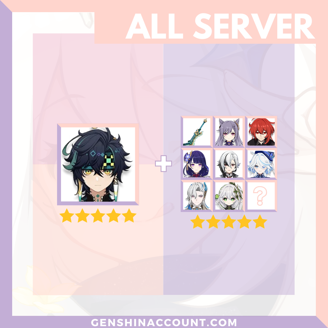 Genshin Impact Kinichi Account ( America | Europe | Asia )