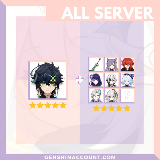 Genshin Impact Kinichi Account ( America | Europe | Asia )