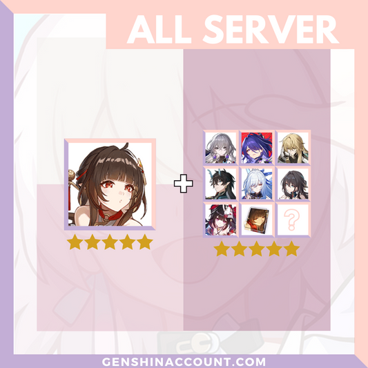 Honkai: Star Rail Lingsha HSR Starter Account ( America | Europe | Asia )