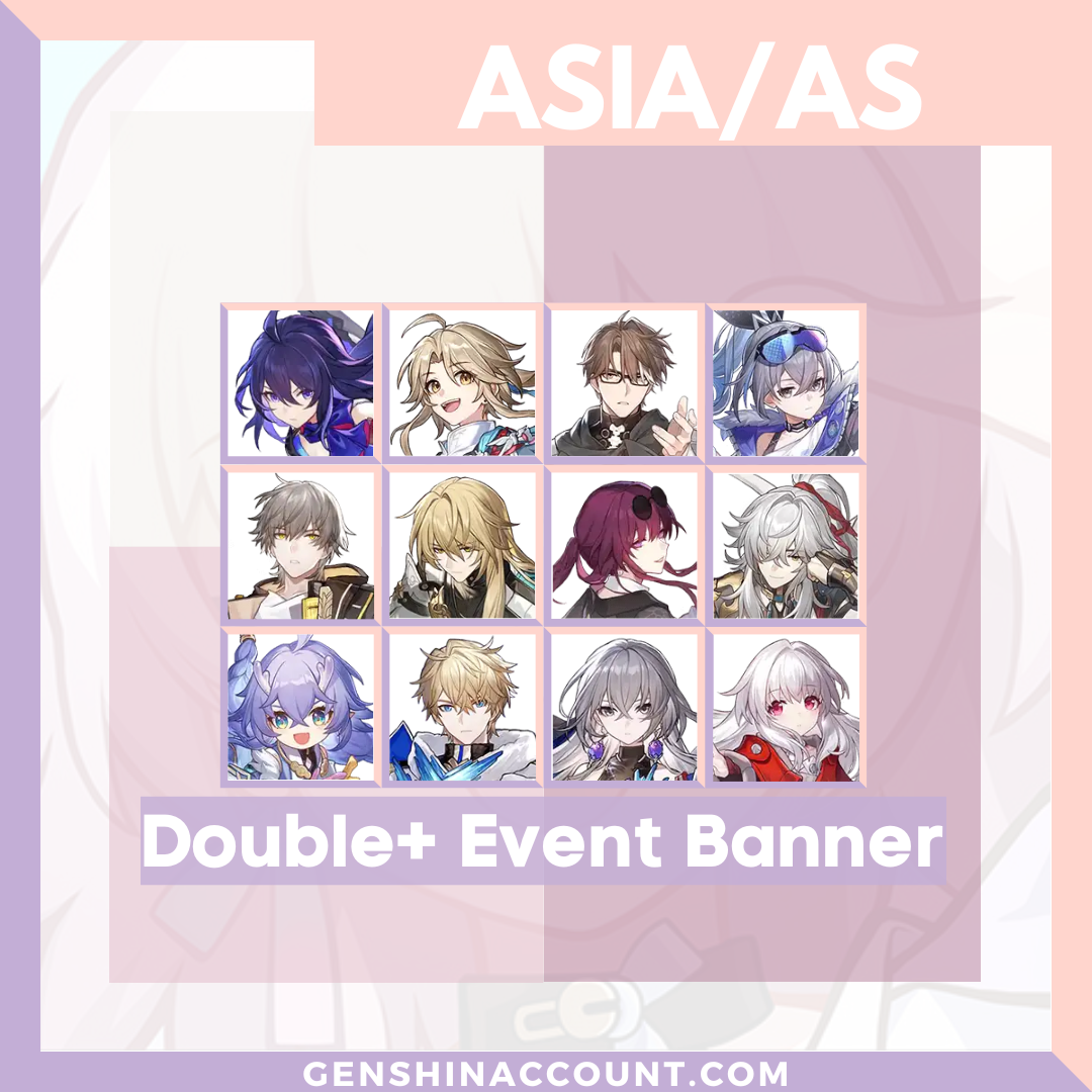 Honkai: Star Rail Single Character HSR Reroll Starter Account ( Asia )