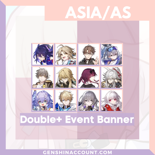 Honkai: Star Rail Single Character HSR Reroll Starter Account ( Asia )
