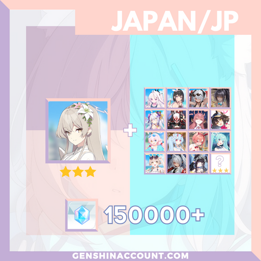 Blue Archive Nagisa META 3-Star Pyroxene Limited Starter Account ( Japan )