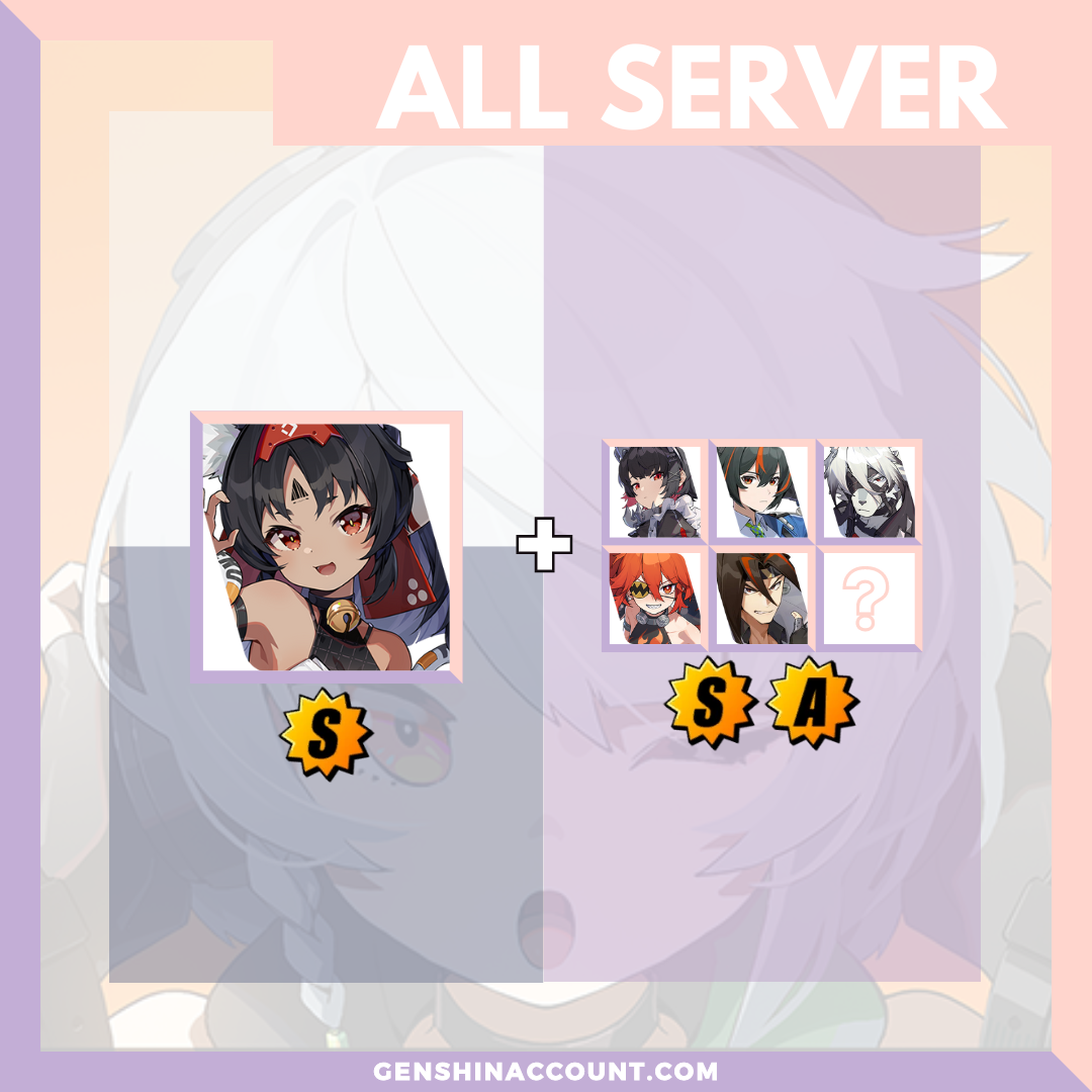 Zenless Zone Zero Nekomata Starter Account ( All Server )