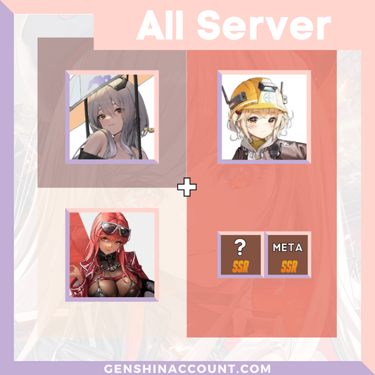 GODDESS OF VICTORY: NIKKE Scarlet Liter Volume Starter Account ( Global | North America | Southeast Asia | Japan )