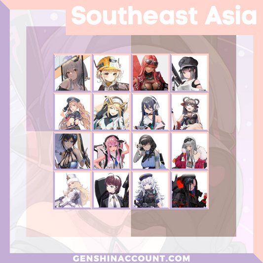 GODDESS OF VICTORY: NIKKE Single META Nikki Starter Account ( Southeast Asia )
