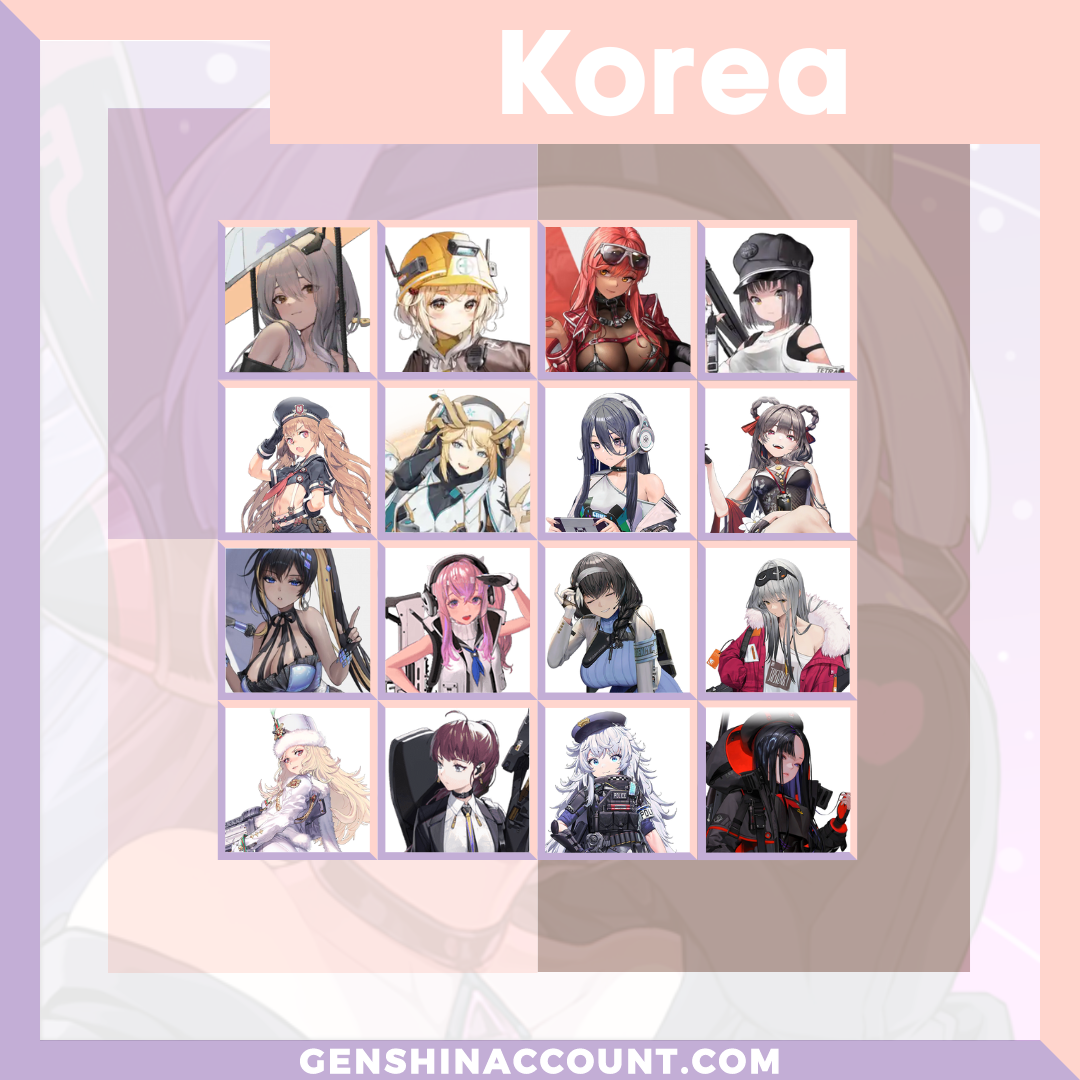 GODDESS OF VICTORY: NIKKE Single META Nikki Starter Account ( Korea )