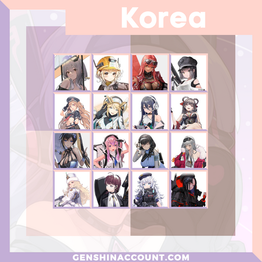 GODDESS OF VICTORY: NIKKE Single META Nikki Starter Account ( Korea )