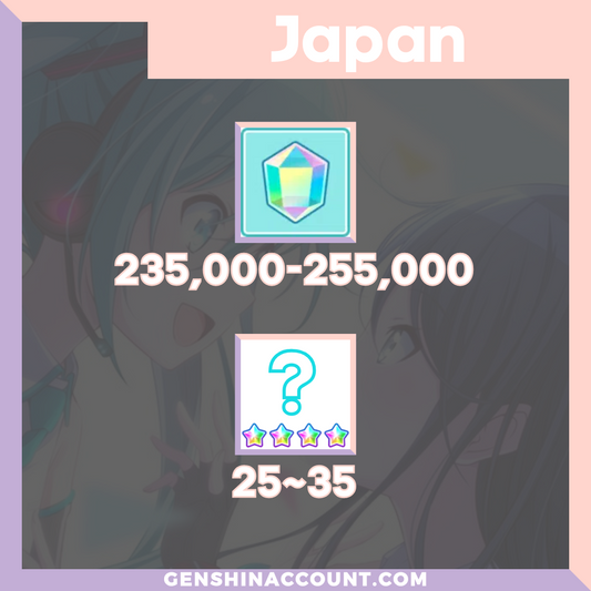 Project Sekai Colorful Stage Feat. Hatsune Miku Starter Account - Selection 2 ( Japan )