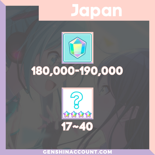 Project Sekai Colorful Stage Feat. Hatsune Miku Starter Account - Selection 3 ( Japan )