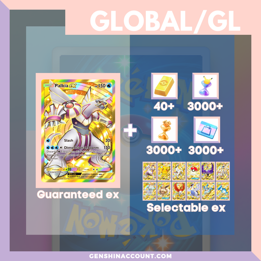 Pokémon TCG Pocket Palkia EX Starter Account ( Global )