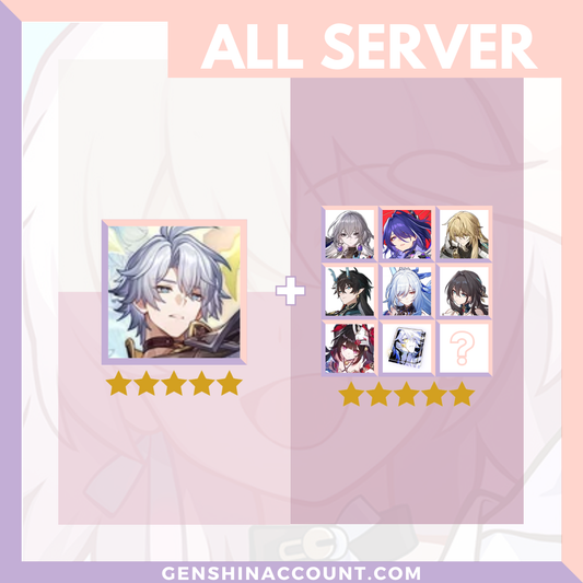 Honkai: Star Rail Phainon HSR Starter Account ( America | Europe | Asia )