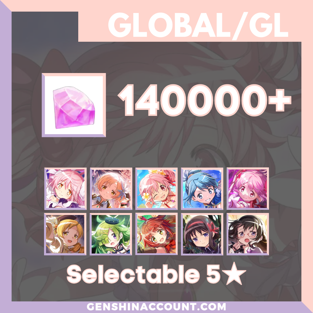 Puella Magi Madoka Magica Magia Exedra Starter Account ( Global )