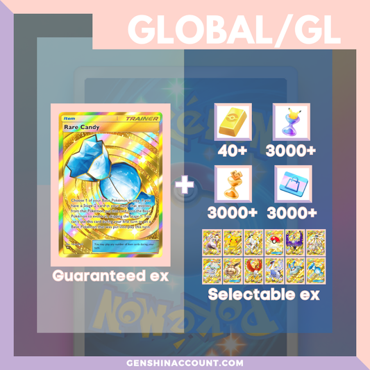 Pokémon TCG Pocket Rare Candy Starter Account ( Global )