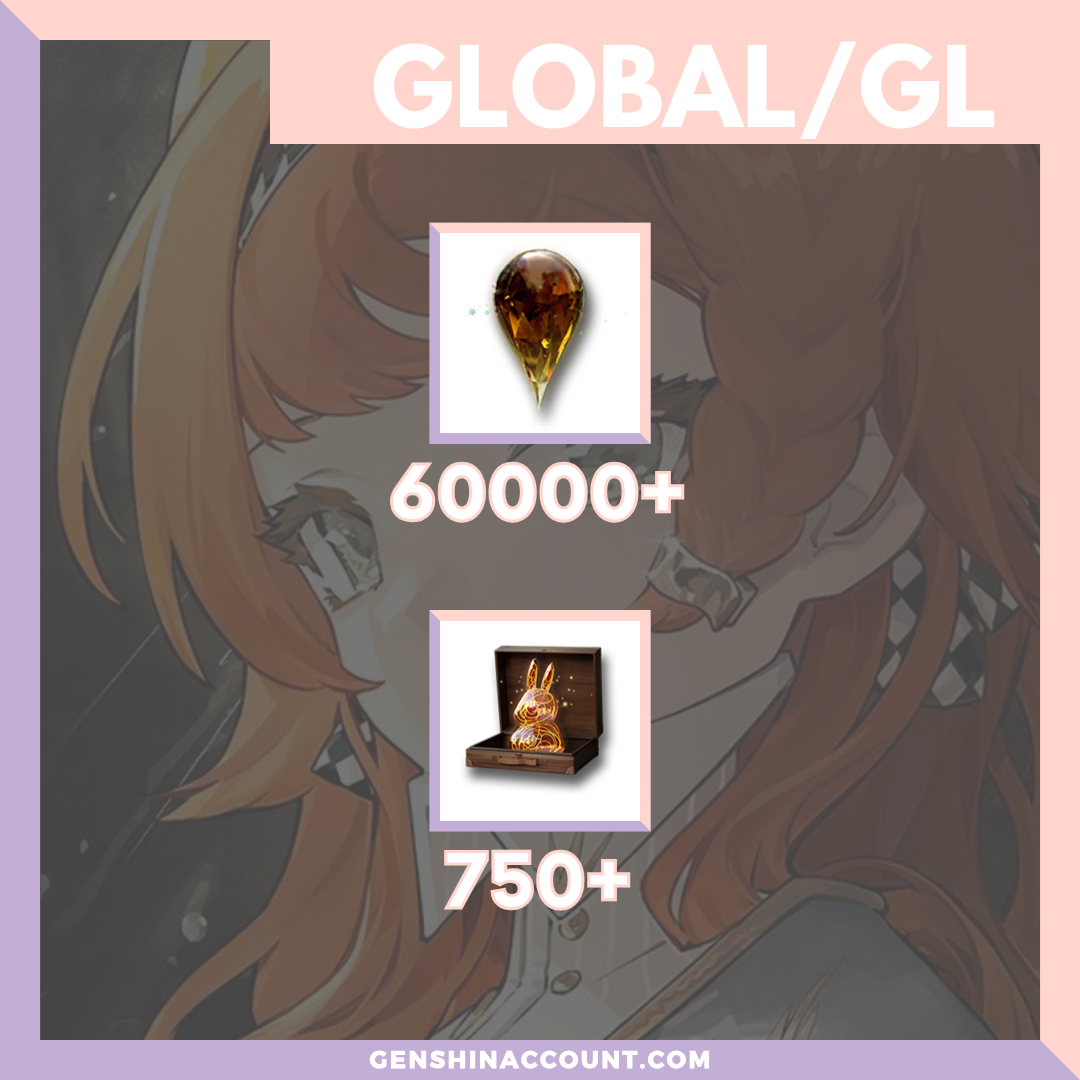 Reverse: 1999 Clear Drops Starter Account - Selection 1  ( Global )