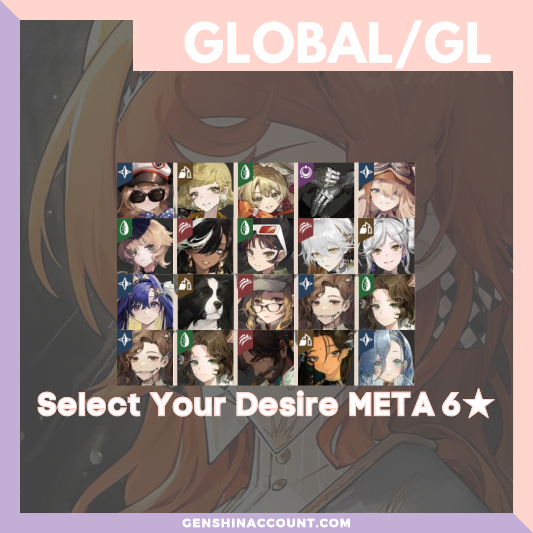 Reverse: 1999 Selective 6-Star Starter Account ( Global )