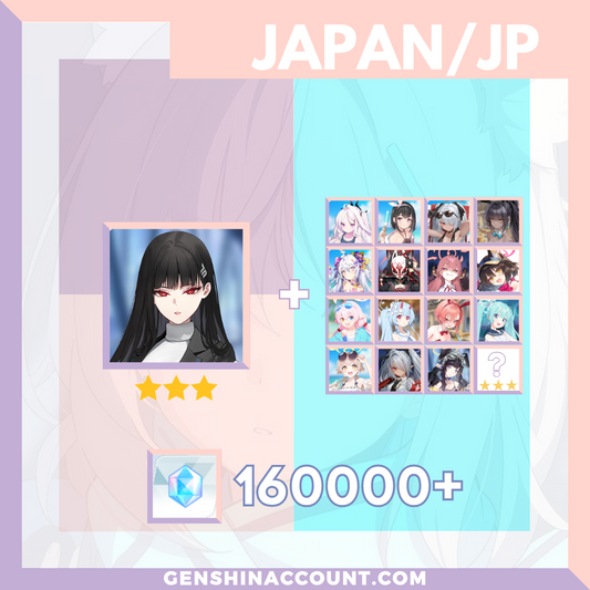 Blue Archive Rio META 3-Star Pyroxene Limited Starter Account ( Japan )